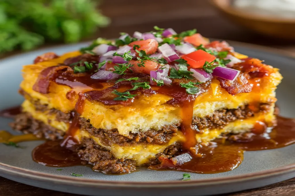 Bacon Cheeseburger Pie: A Delicious Dinner Delight!