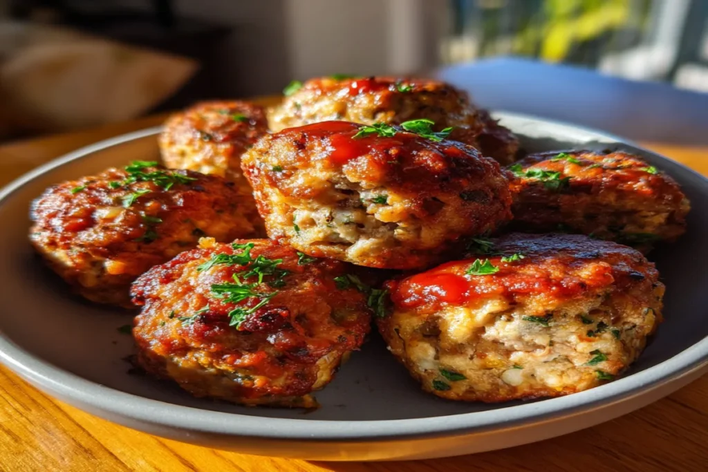 Stuffed Meatloaf Bites | Easy Appetizer Recipe