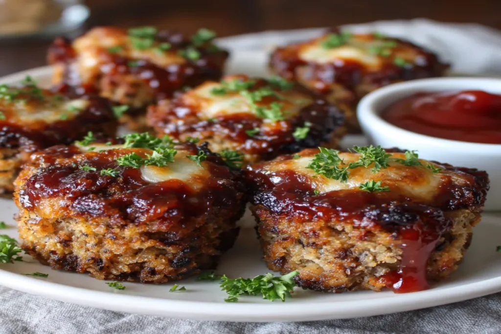 Stuffed Meatloaf Bites | Easy Appetizer Recipe