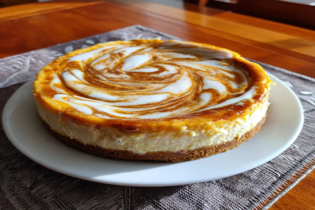 Pumpkin Swirl Cheesecake Recipe