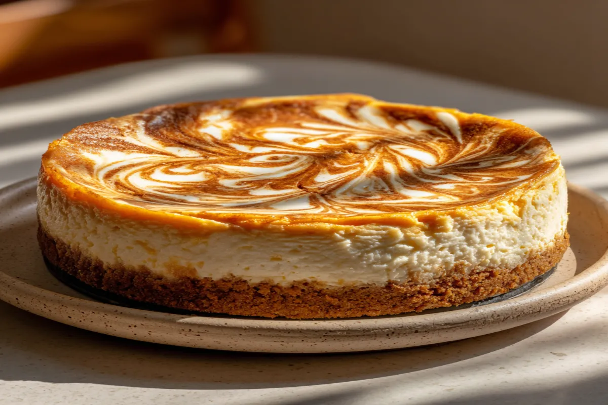 Pumpkin Swirl Cheesecake Recipe