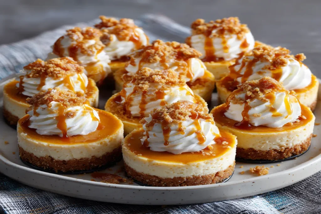 Mini Pumpkin Cheesecakes That’ll Wow Your Fall Guests
