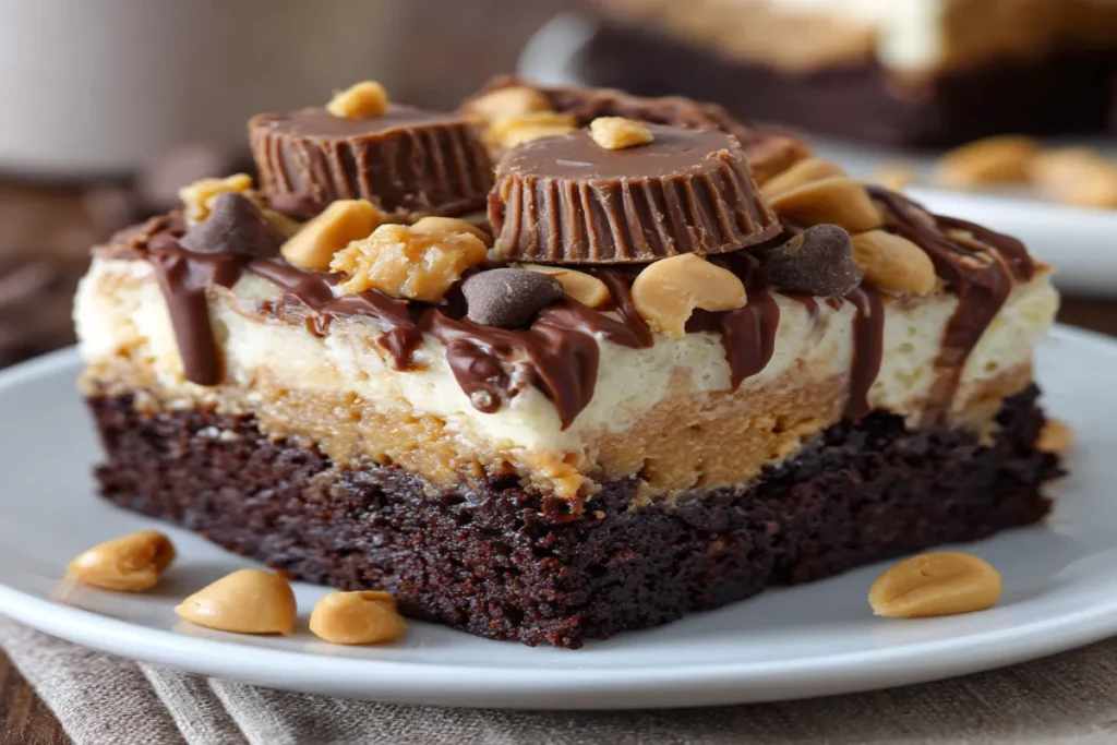 Reese’s Peanut Butter Earthquake Cake