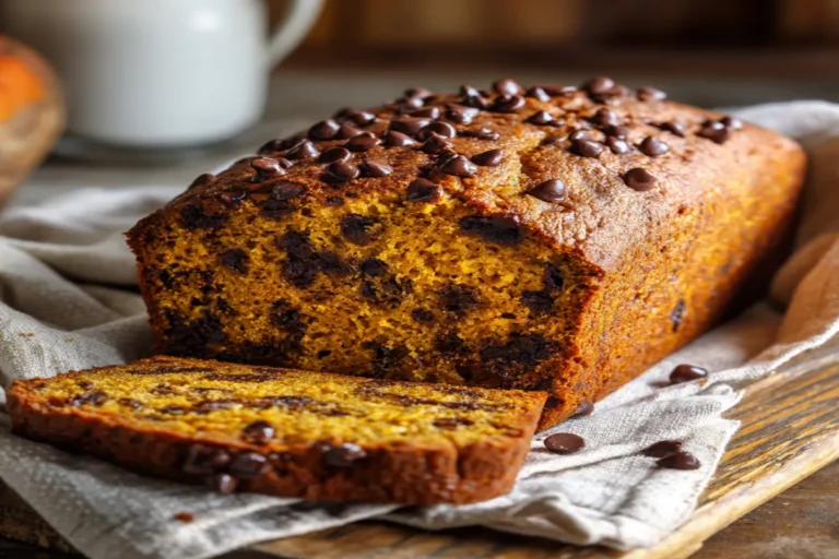 Best Chocolate Chip Pumpkin Bread