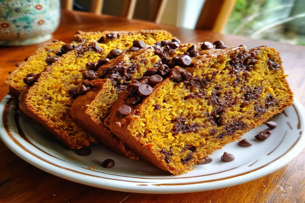 Best Chocolate Chip Pumpkin Bread