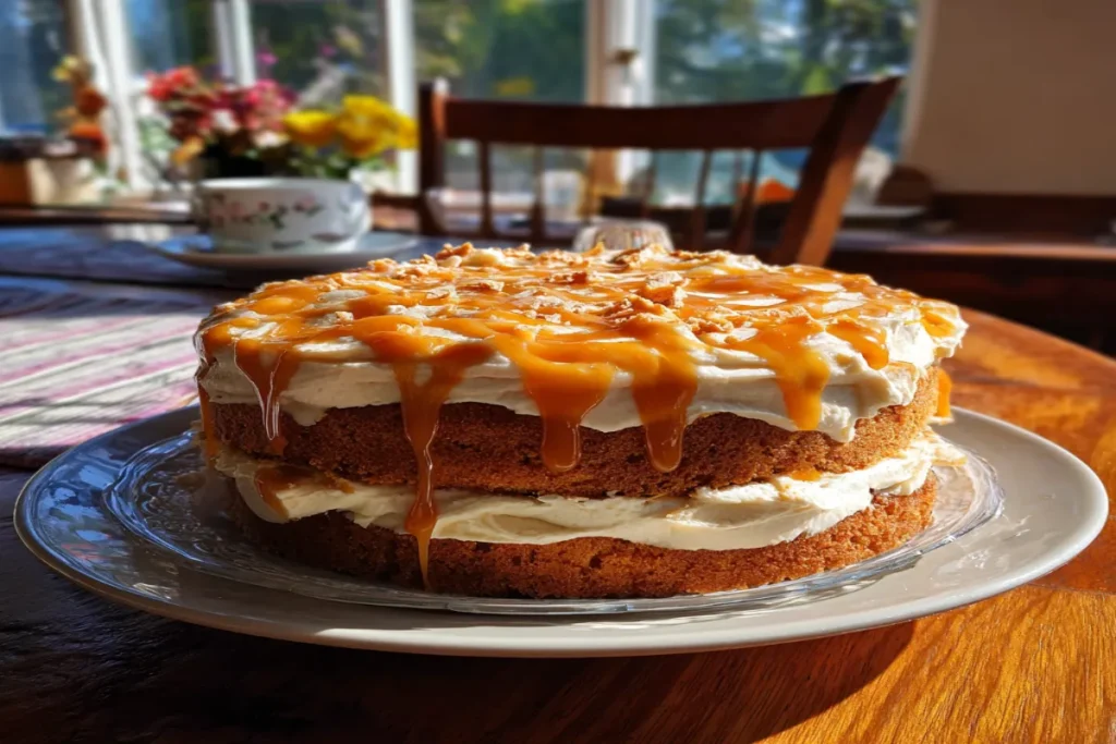 The Most Delicious Pumpkin Layer Cake