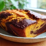 Vegan Pumpkin Marble Cake (with Optional Ganache): A Cozy Fall Dessert