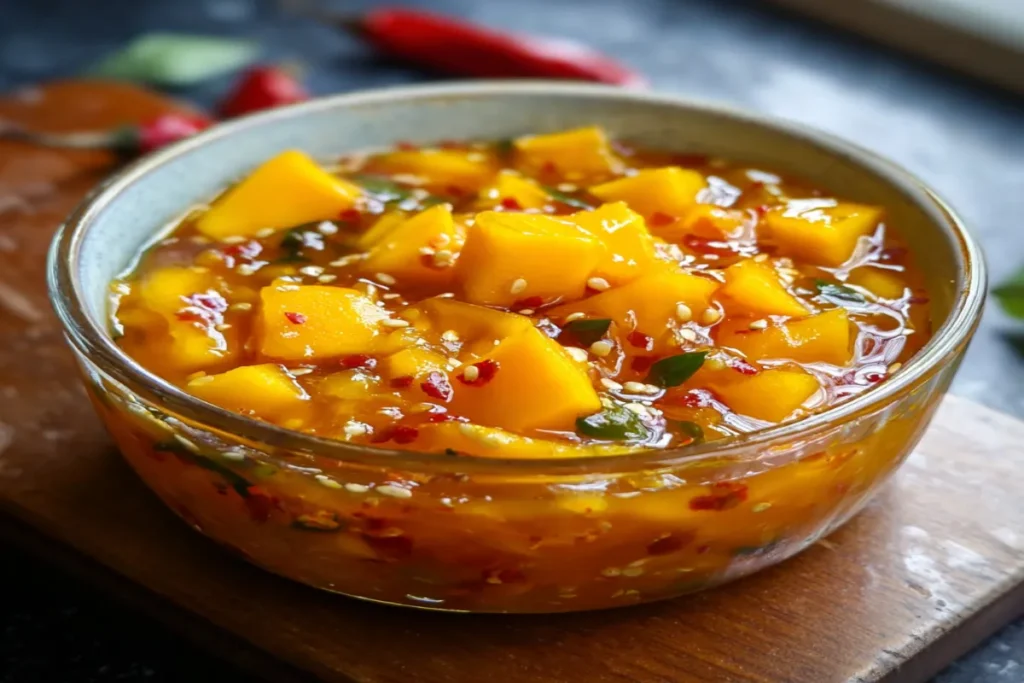 Mango Habanero Honey Garlic Sauce: Sweet, Spicy & Irresistible
