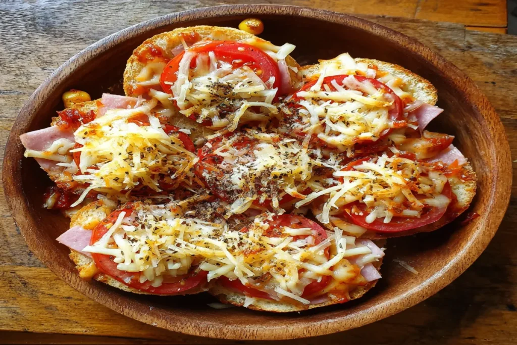 Pizza de Pão (Bread Pizza) – Easy, Quick & Irresistible Snack!