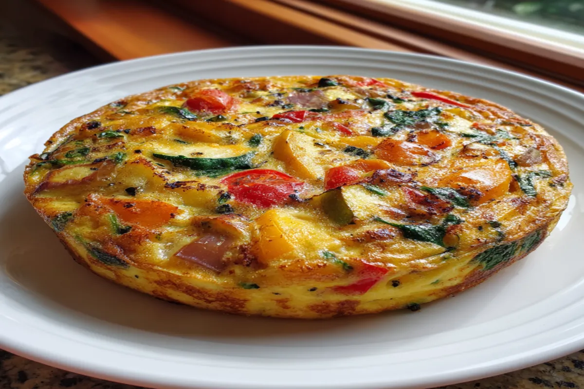 15-Minute Air Fryer Veggie Frittata: Quick & Delicious Breakfast