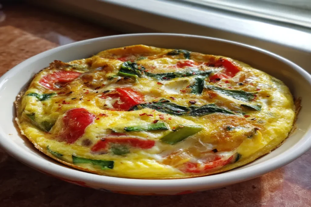 15-Minute Air Fryer Veggie Frittata: Quick & Delicious Breakfast