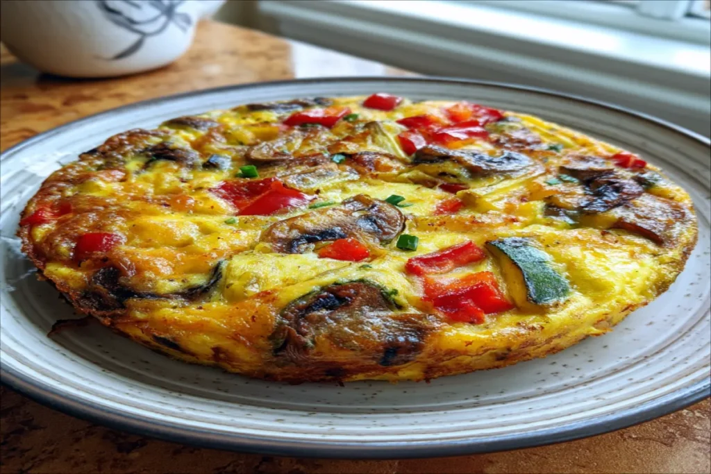 15-Minute Air Fryer Veggie Frittata: Quick, Easy & Delicious Breakfast