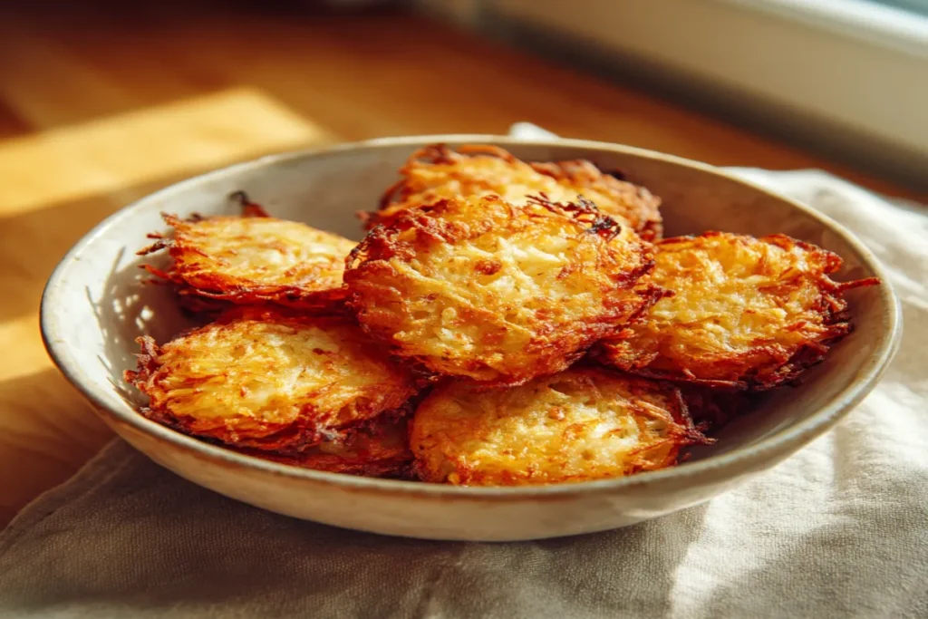 Crispy Perfection: Healthy & Easy Low-Calorie Hash Browns!
