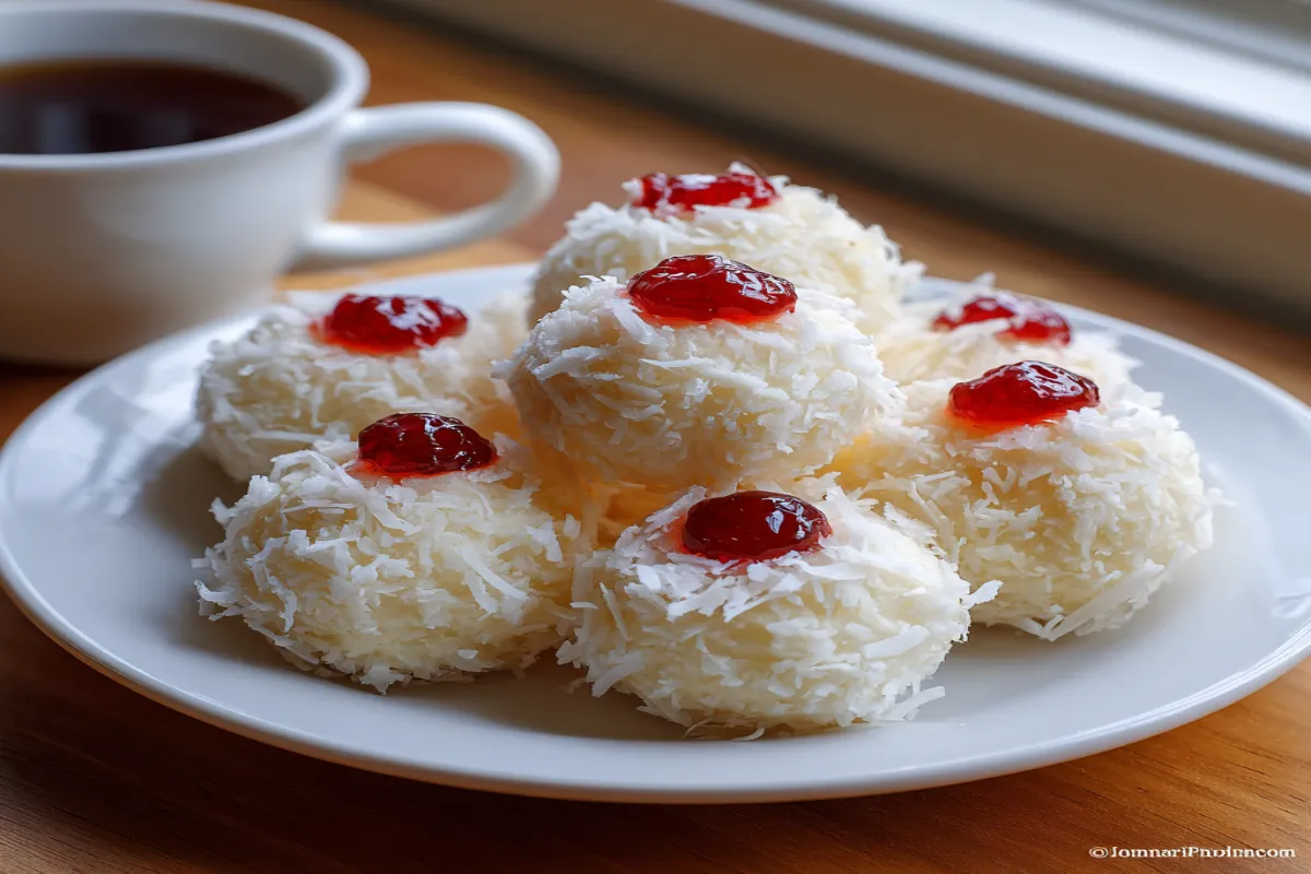 Halloween Coconut Kiss of Death Bites