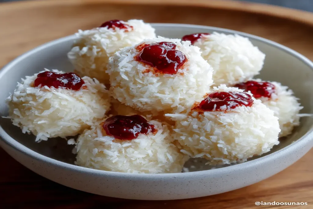 Halloween Coconut Kiss of Death Bites