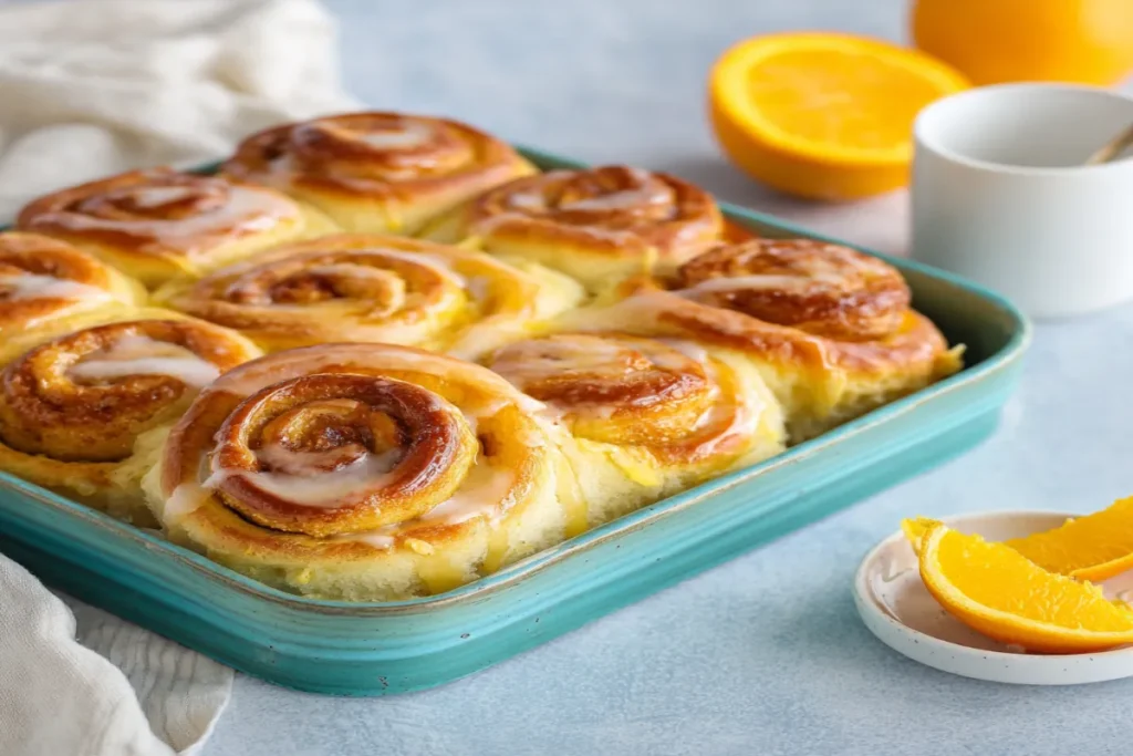 Florida Orange Rolls – Soft, Fluffy & Bursting with Sunshine