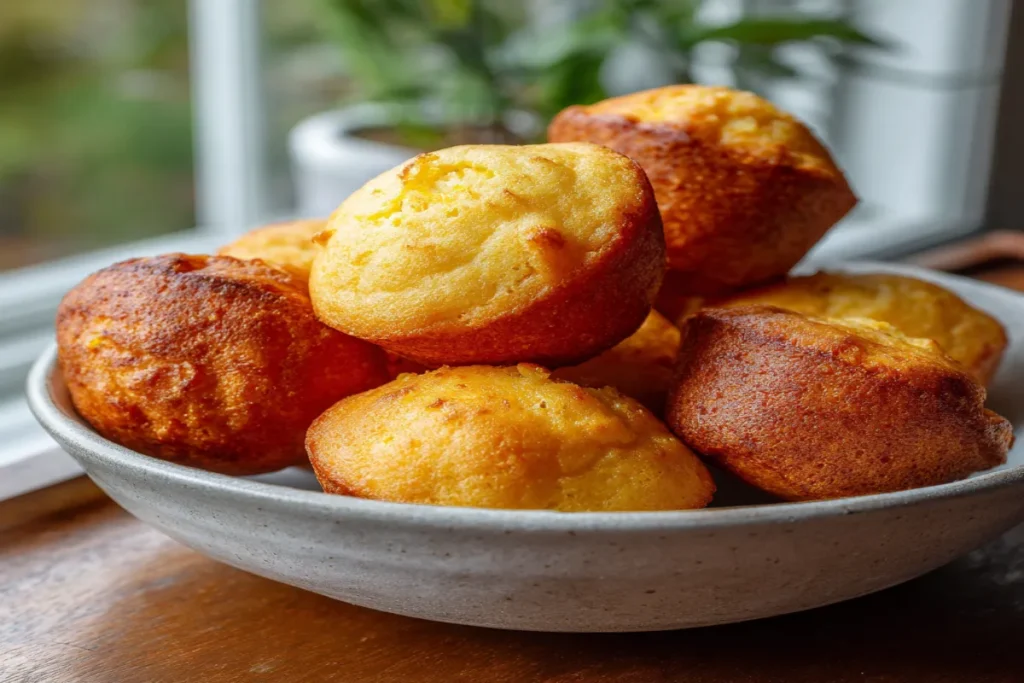 Southern-Style Honey Butter Cornbread Poppers – Sweet, Buttery, and Perfectly Southern