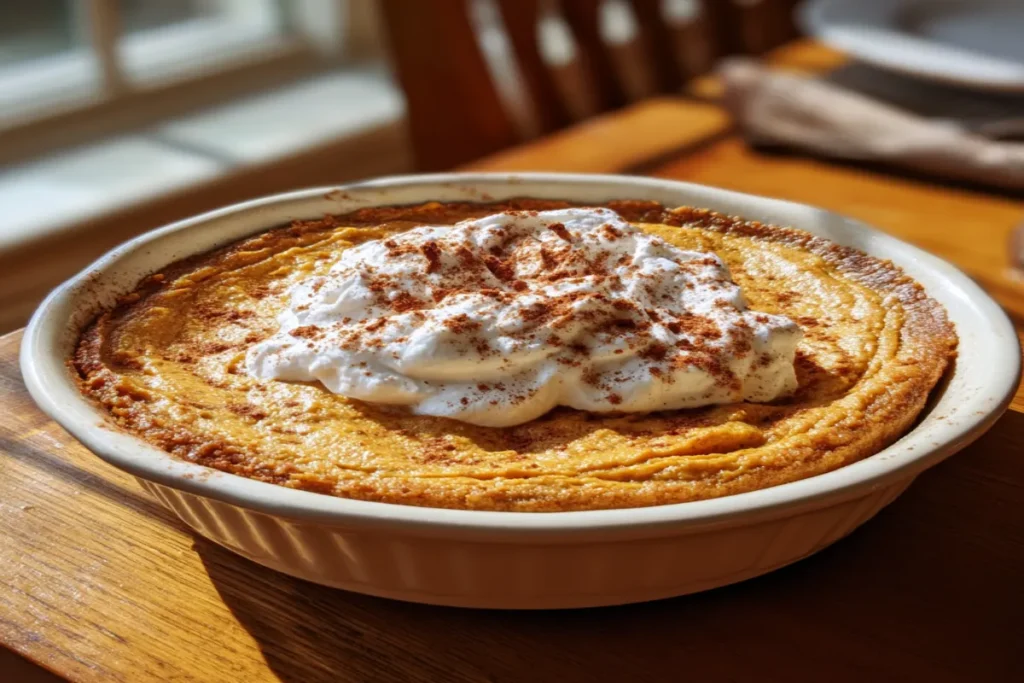 Crustless Pumpkin Pie – Creamy, Light & Naturally Gluten-Free