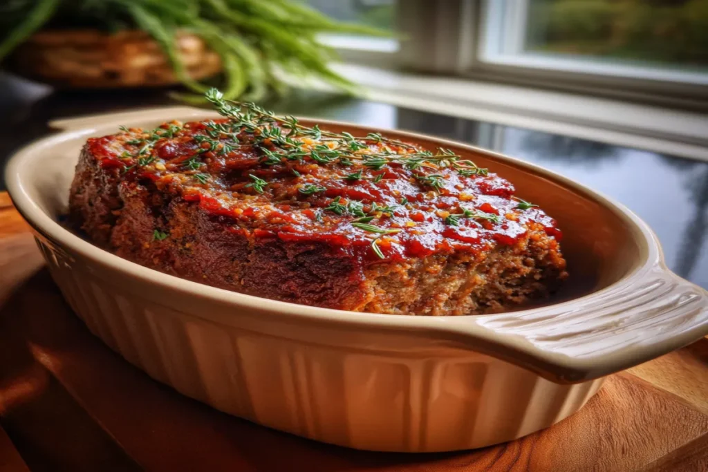 🇺🇸 America’s Most Beloved Classic Meatloaf Recipe – Juicy, Tender & Full of Flavor