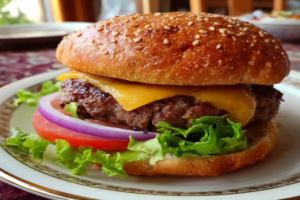 The Best Burger Recipe – Juicy, Flavorful & Easy to Make