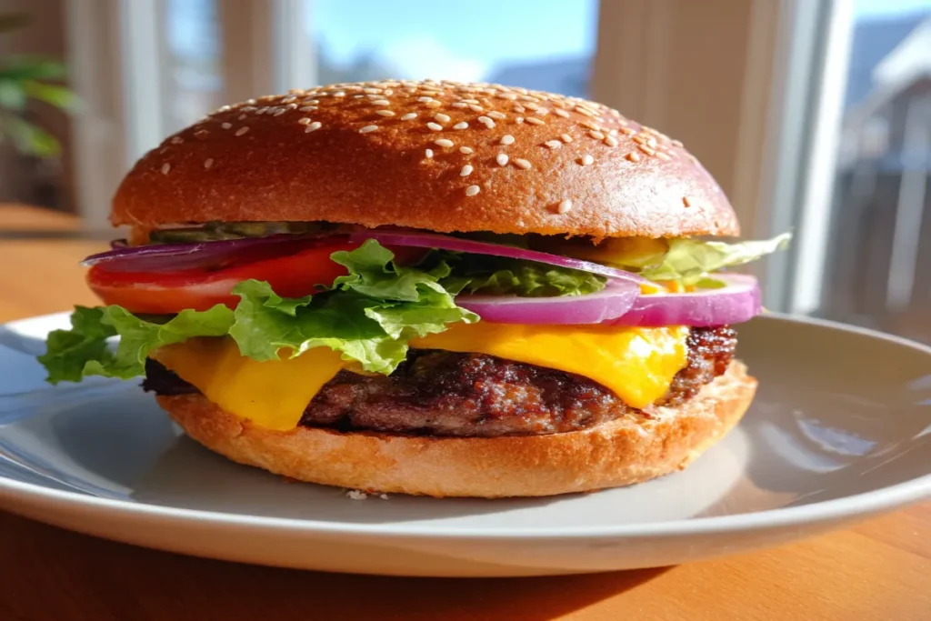 The Best Burger Recipe – Juicy, Flavorful & Easy to Make