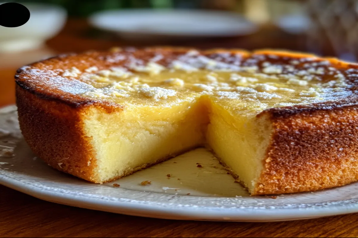 Italian Grandma’s Lemon Custard Cake – Classic Recipe