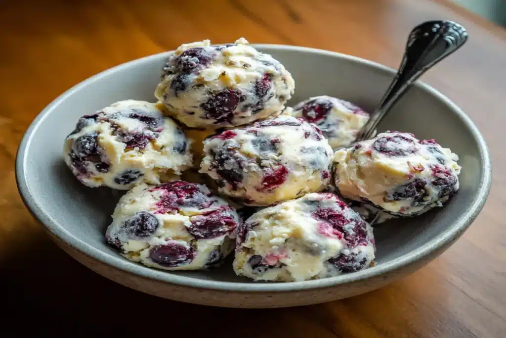 Lemon Blueberry Cottage Cheese Protein Bites – Healthy No-Bake Snack