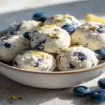 Lemon Blueberry Cottage Cheese Protein Bites – Healthy No-Bake Snack