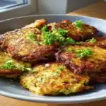 Crispy Zucchini Fritters – High Protein, Low Carb & Air Fryer Friendly