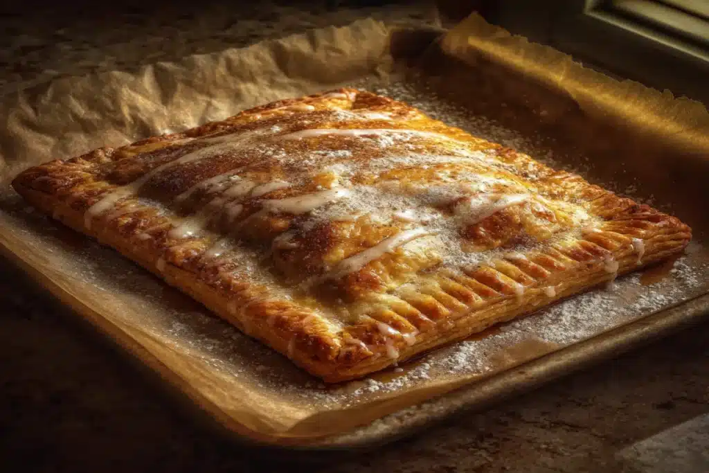 Sheet Pan Cinnamon Brown Sugar Pop Tart – Homemade Bakery-Style Treat