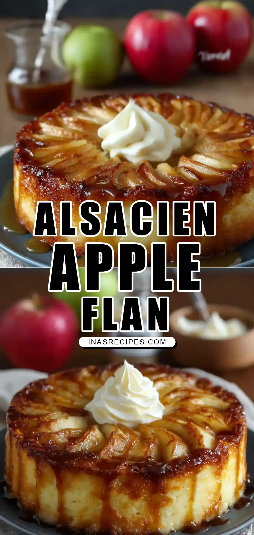 Flan Alsacien aux Pommes
