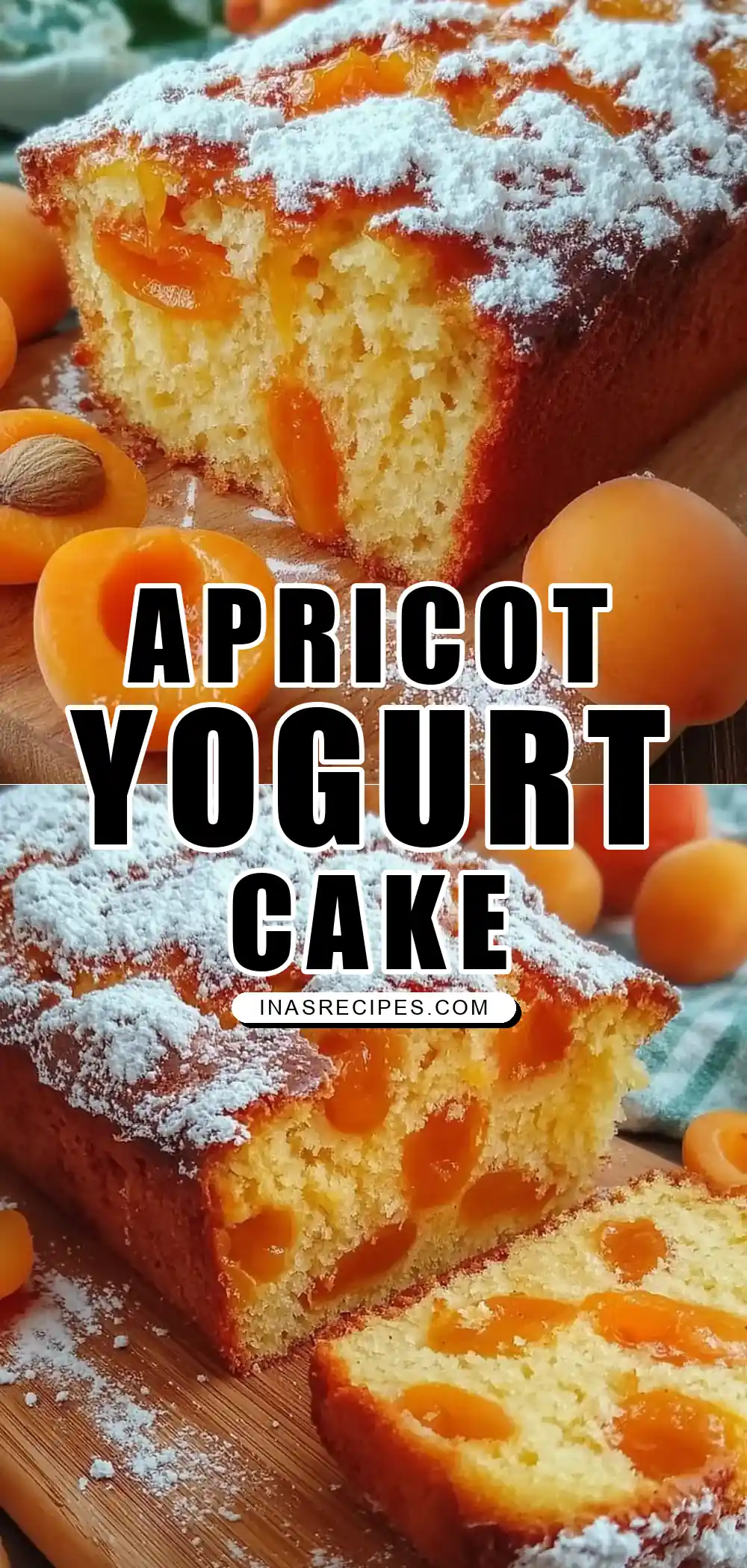 Cake au Yaourt aux Abricots