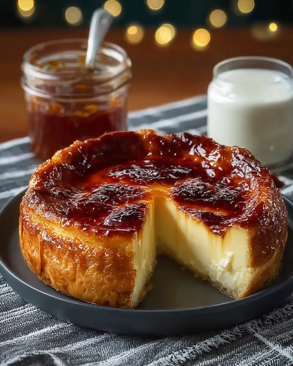 A delicious plate of Flan du Boulanger