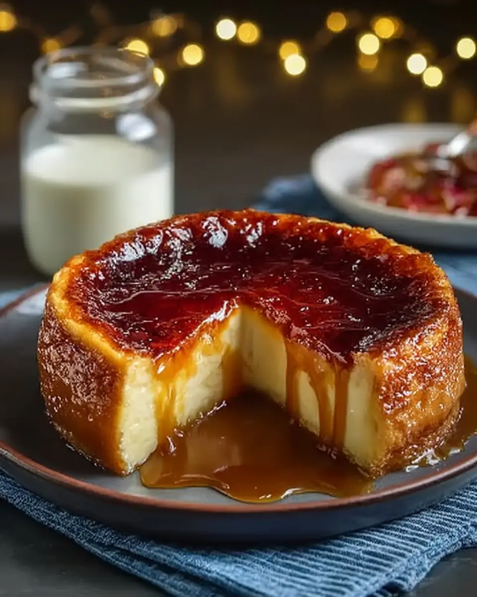 A delicious plate of Flan du Boulanger