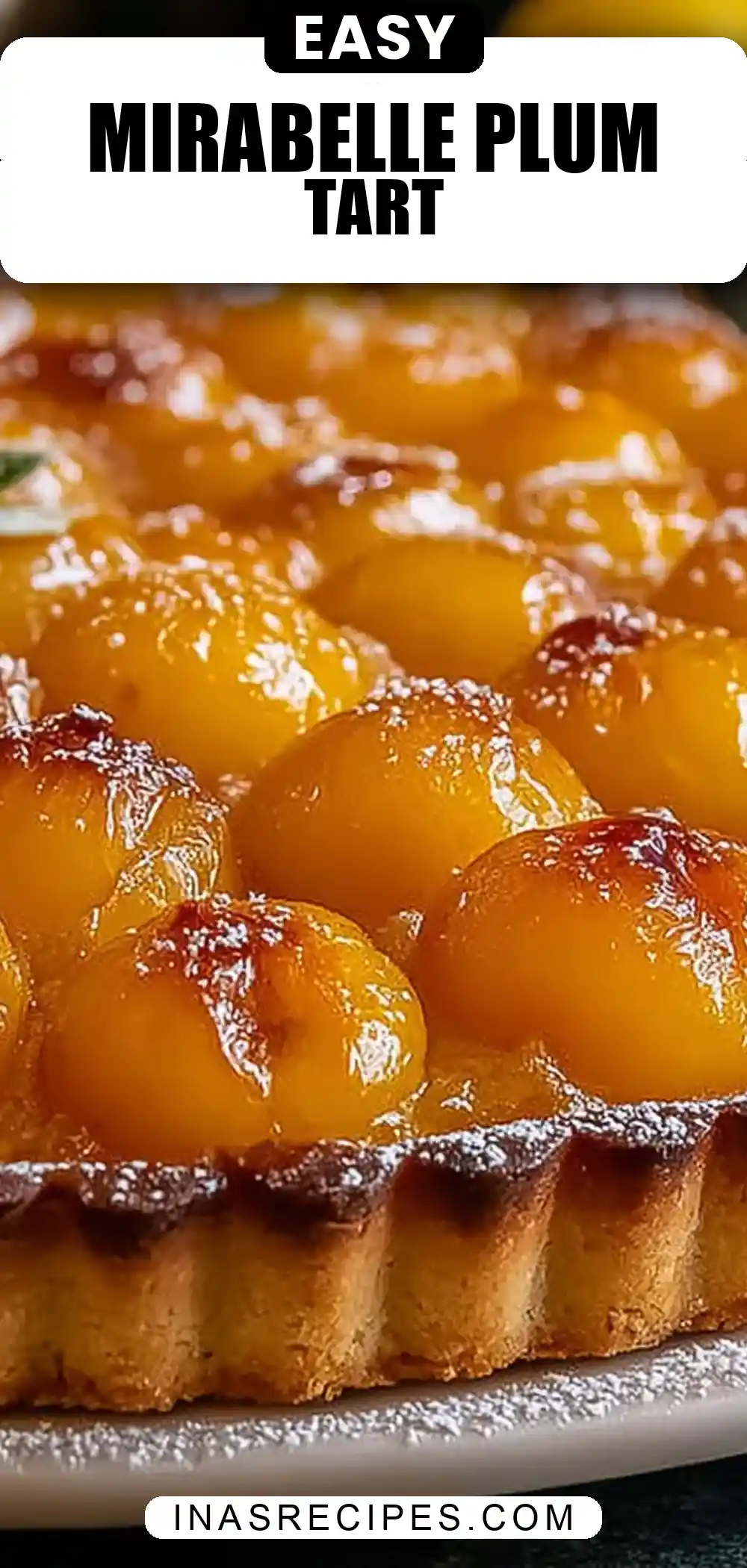 Tarte aux Mirabelles