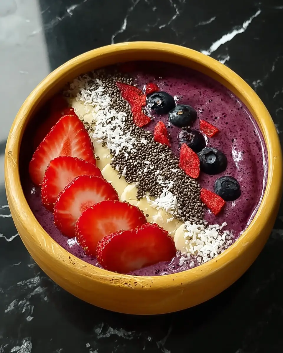 A delicious plate of My Go-To Smoothie Bowl