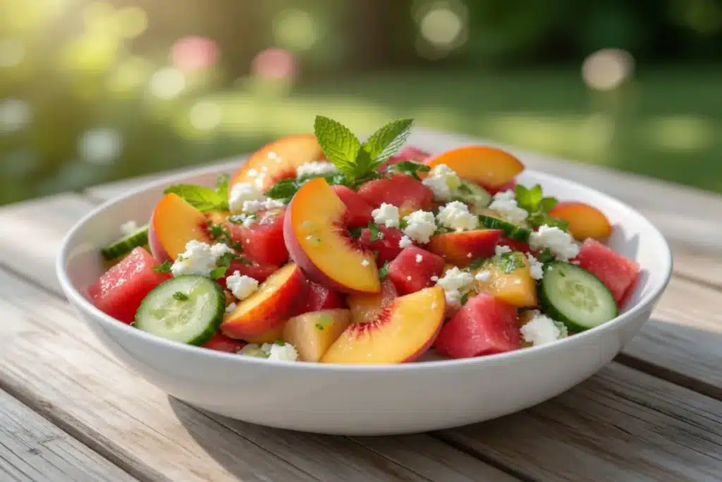 Easy Summer Peach Watermelon Salad 11 image 1200x800 1776657252381