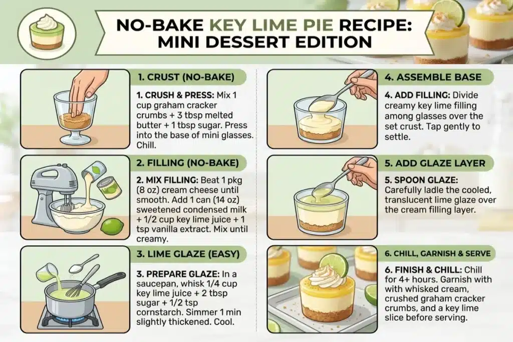 No-bake Key Lime Pie Recipe: Mini Dessert Edition for Easy Entertaining 10 image 1200x800 1777061203466