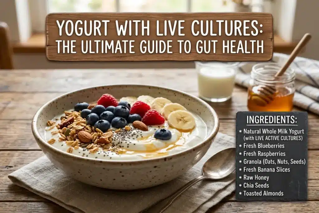 Yogurt with Live Cultures: The Ultimate Guide to Gut Health 10 image 1200x800 1777327915650