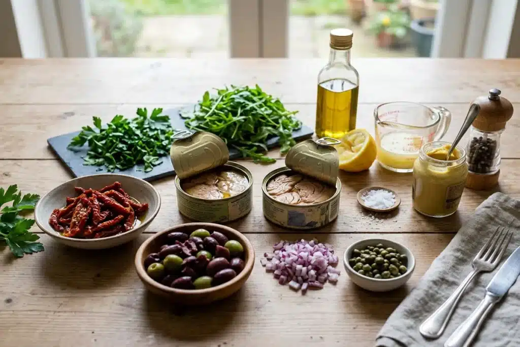 Italian-Style Tuna Salad with Sun-Dried Tomatoes and Olives 9 image 1200x800 1782080250701