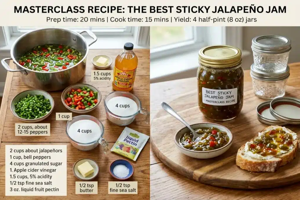 The Best Sticky Jalapeño Jam Recipe 9 image 1200x800 1785276140775