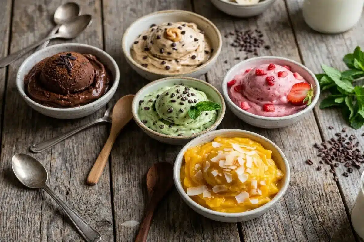 Five Flavor Frozen Banana Nice Cream 8