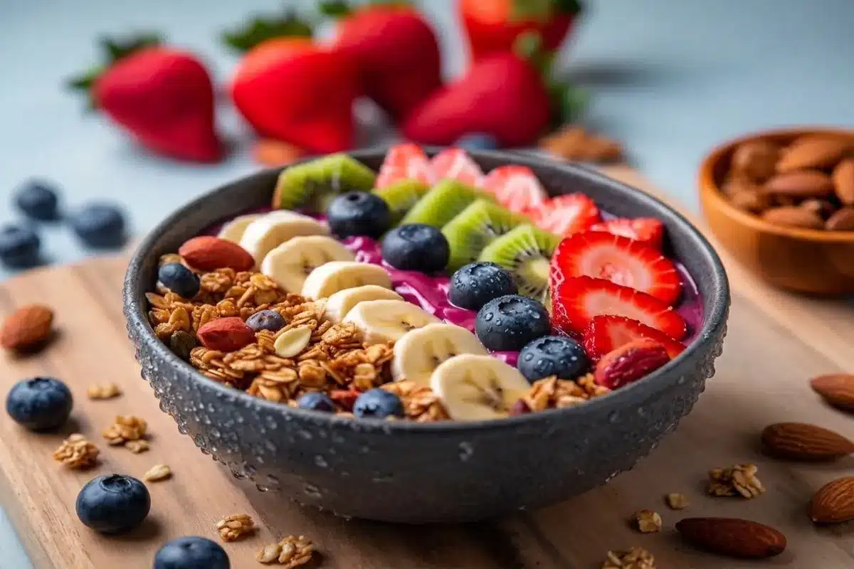 Ultimate Tropical Sunrise Smoothie Bowl 8