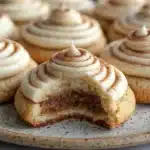 BEST RECIPE for Cinnamon Roll Cookies | Instant | Thick & Chewy Cookie with Cream Cheese Frosting 12 image 1200x800 1786460538342
