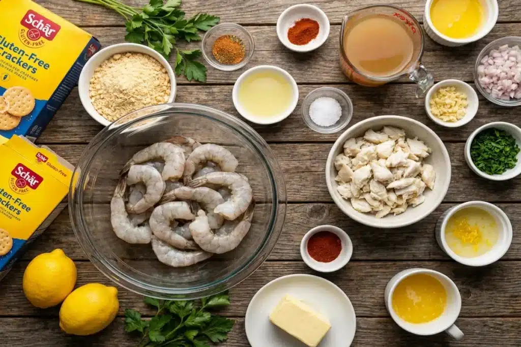BEST RECIPE For Baked Stuffed Shrimp Casserole Recipes : Gluten-Free Savory Dish 9 image 1200x800 1786900473174