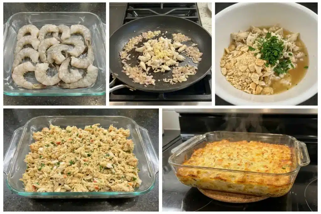 BEST RECIPE For Baked Stuffed Shrimp Casserole Recipes : Gluten-Free Savory Dish 11 image 1200x800 1786900487888