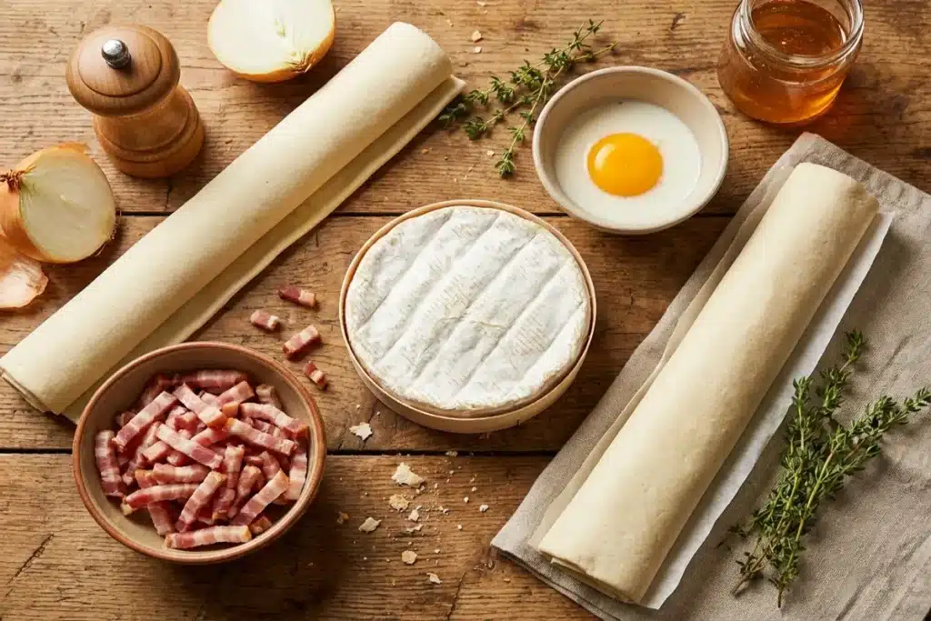 Feuilleté au Camembert et Lardons, Cœur Coulant au Four image 1200x800 1790011384586
