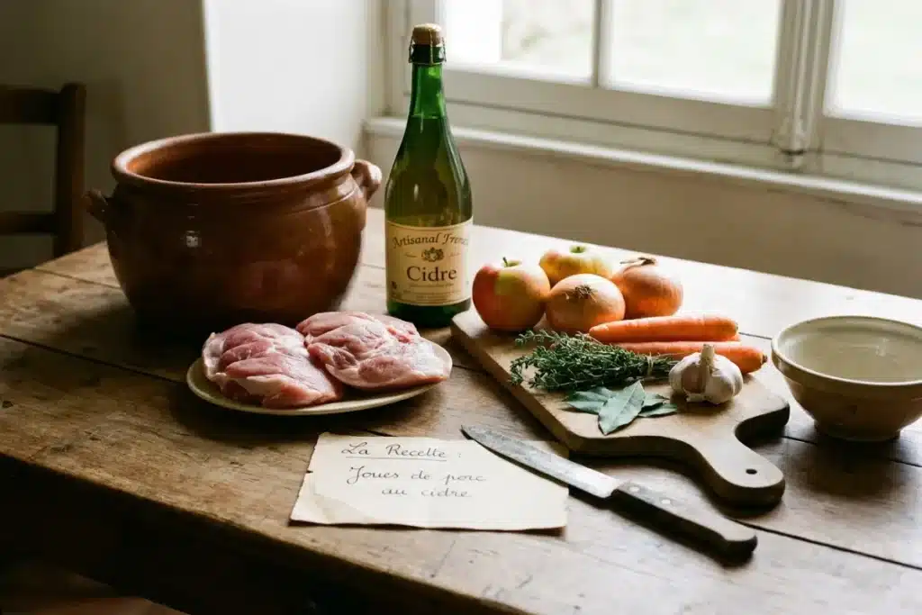 Joues de porc mijotées au cidre, carottes et oignons confits image 1200x800 1790208568199