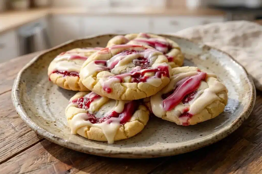 Raspberry Cheesecake Cookies | Soft, Creamy & Bakery-Style image 1200x800 1790268276628