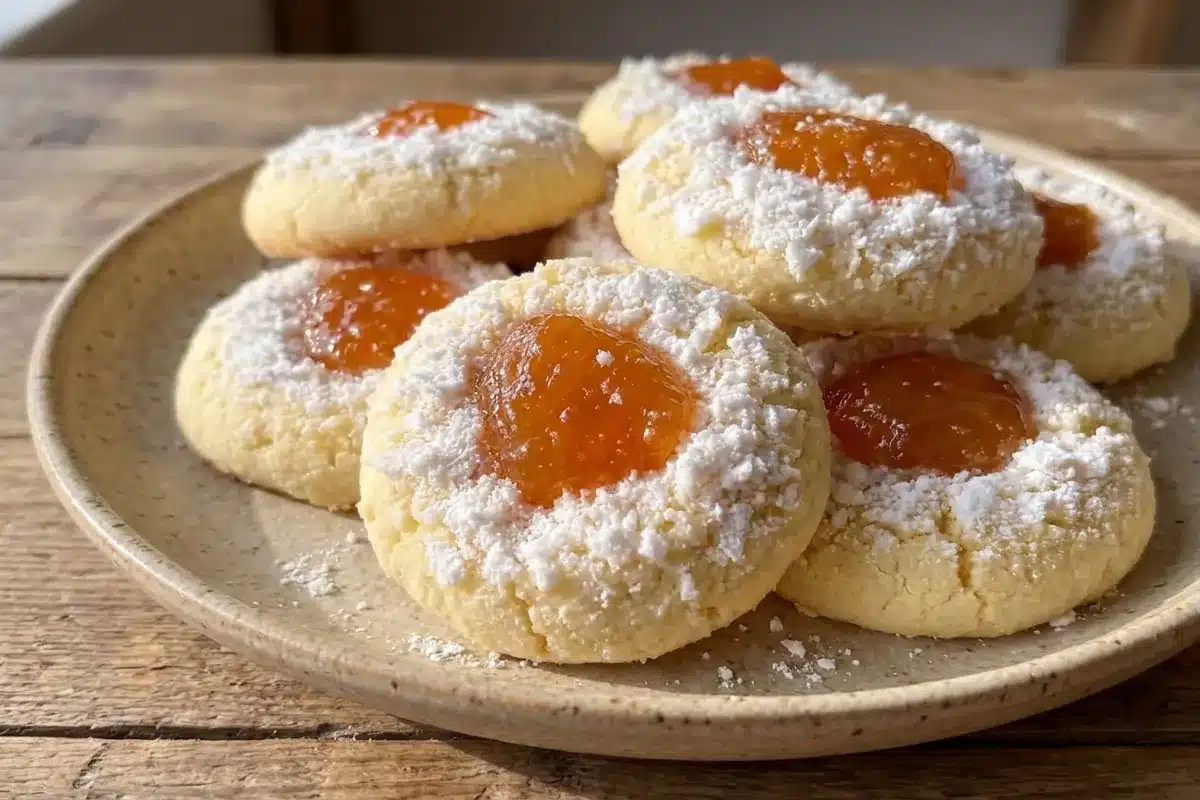 Melt-in-Your-Mouth Apricot Cream Cheese Cookies